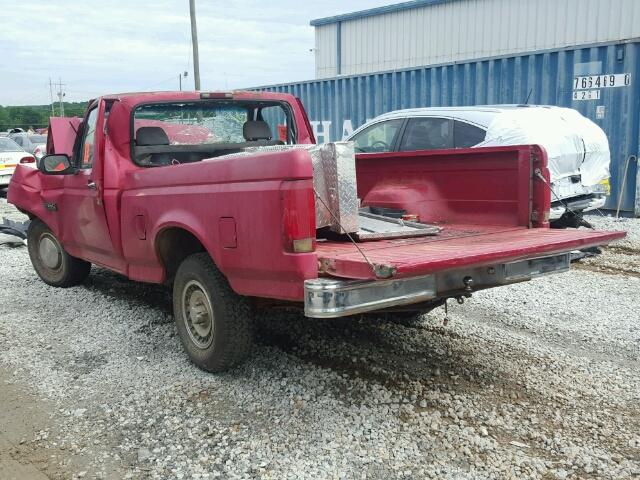 1FTDF15Y5RNA01827 - 1994 FORD F150 RED photo 3