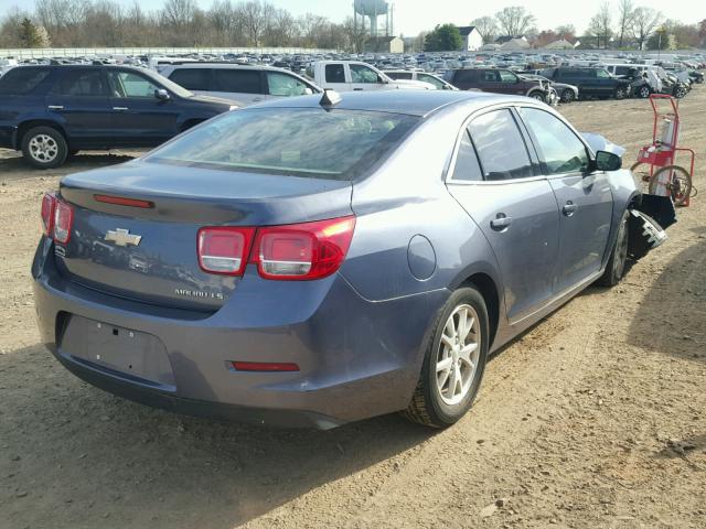 1G11A5SL1EF106976 - 2014 CHEVROLET MALIBU LS GRAY photo 4