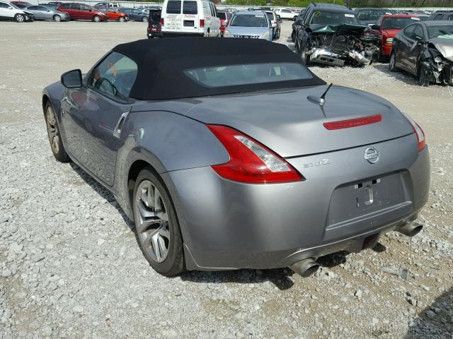 JN1AZ4FH3AM304483 - 2010 NISSAN 370Z SILVER photo 3