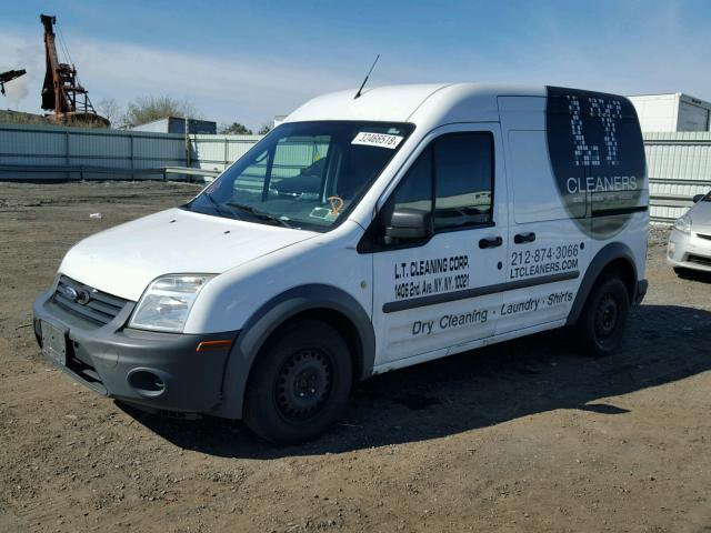 NM0LS7AN4AT022168 - 2010 FORD TRANSIT CO WHITE photo 2
