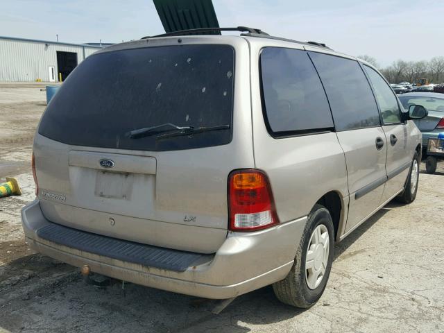 2FMZA51412BB40087 - 2002 FORD WINDSTAR L TAN photo 4