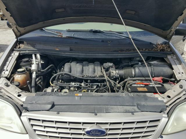 2FMZA51412BB40087 - 2002 FORD WINDSTAR L TAN photo 7