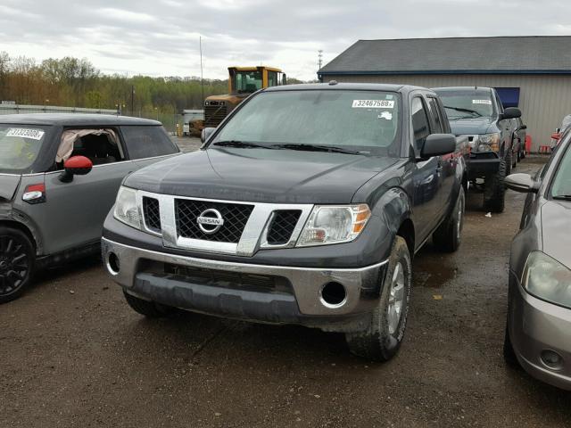 1N6AD0ER1BC442915 - 2011 NISSAN FRONTIER S CHARCOAL photo 2