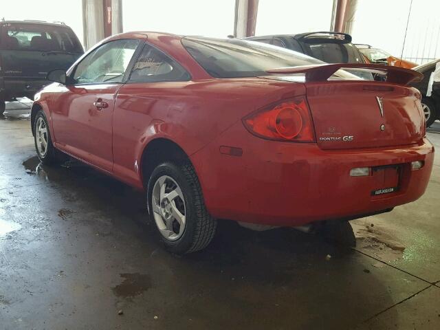 1G2AL18F487206133 - 2008 PONTIAC G5 RED photo 3