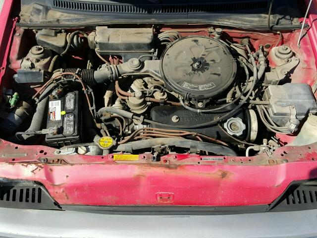 JHMAH5331FS041698 - 1985 HONDA CIVIC 1500 RED photo 7