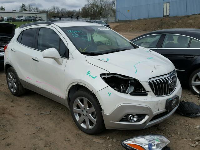 KL4CJCSBXDB192672 - 2013 BUICK ENCORE WHITE photo 1