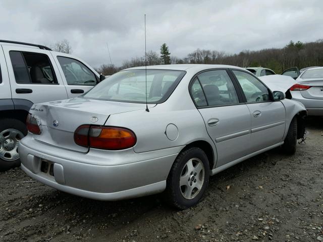 1G1NE52JX3M567266 - 2003 CHEVROLET MALIBU LS 银色 照片 4