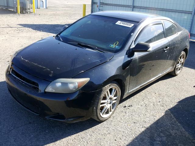 JTKDE177750024811 - 2005 TOYOTA SCION TC 黑色 照片 2