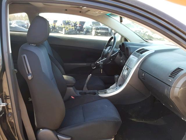 JTKDE177750024811 - 2005 TOYOTA SCION TC 黑色 照片 5