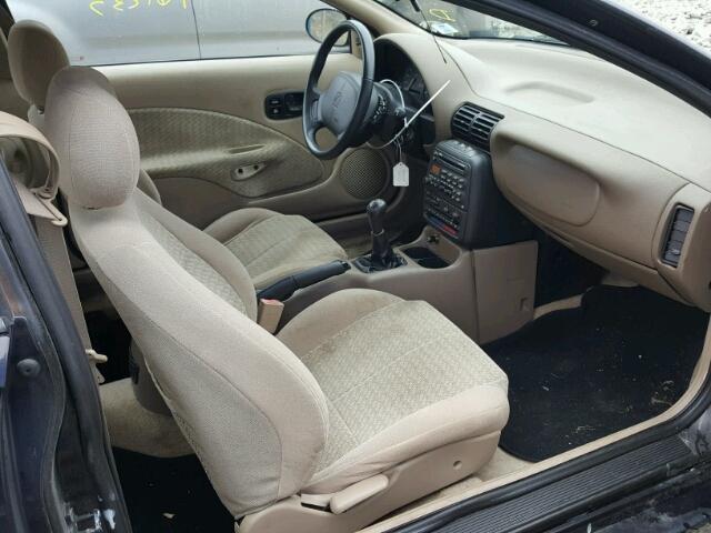 1G8ZR1277XZ327427 - 1999 SATURN SC2 BLACK photo 5