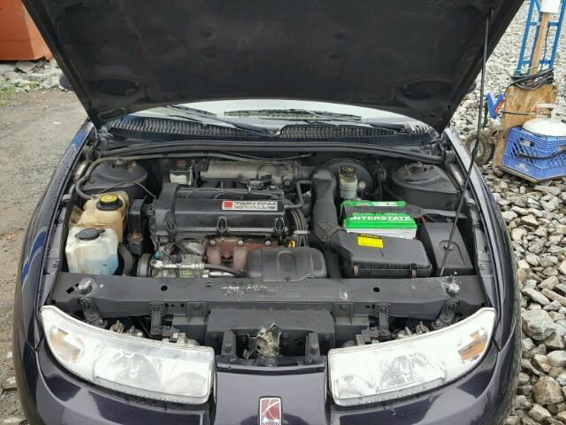 1G8ZR1277XZ327427 - 1999 SATURN SC2 BLACK photo 7