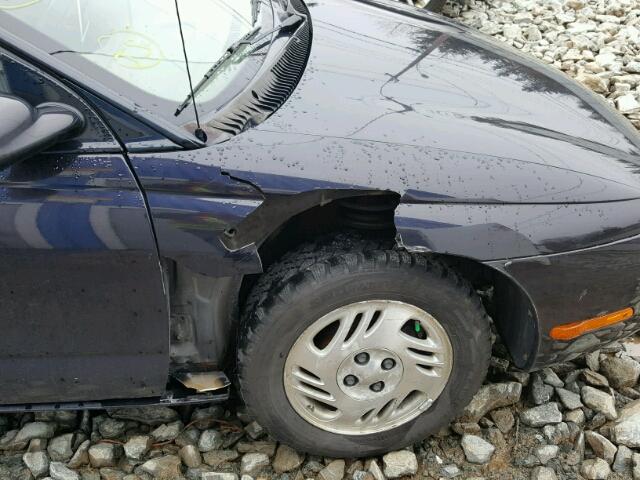 1G8ZR1277XZ327427 - 1999 SATURN SC2 BLACK photo 9