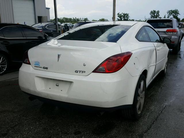 1G2ZM151564122362 - 2006 PONTIAC G6 GTP WHITE photo 4