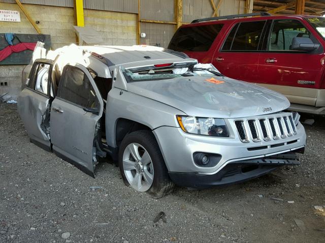 1C4NJCBB2DD258232 - 2013 JEEP COMPASS SP SILVER photo 1