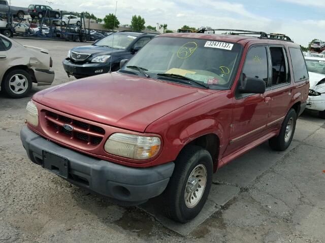 1FMZU62X8YUB68218 - 2000 FORD EXPLORER X MAROON photo 2