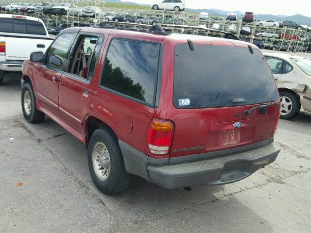 1FMZU62X8YUB68218 - 2000 FORD EXPLORER X MAROON photo 3