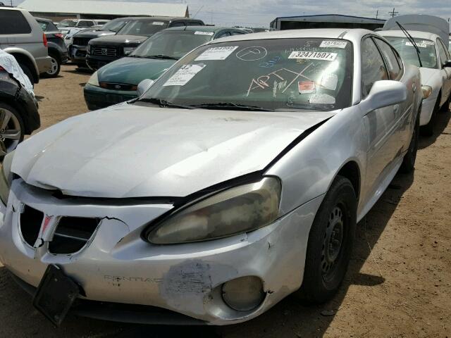 2G2WP522041301027 - 2004 PONTIAC GRAND PRIX SILVER photo 2