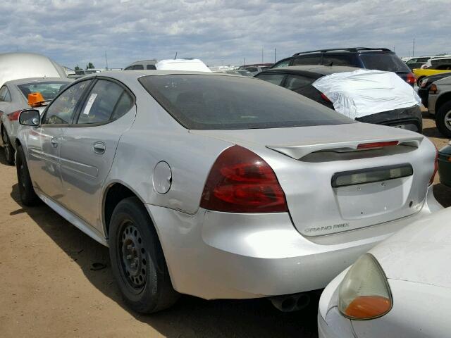 2G2WP522041301027 - 2004 PONTIAC GRAND PRIX SILVER photo 3