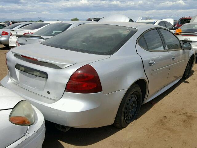 2G2WP522041301027 - 2004 PONTIAC GRAND PRIX SILVER photo 4