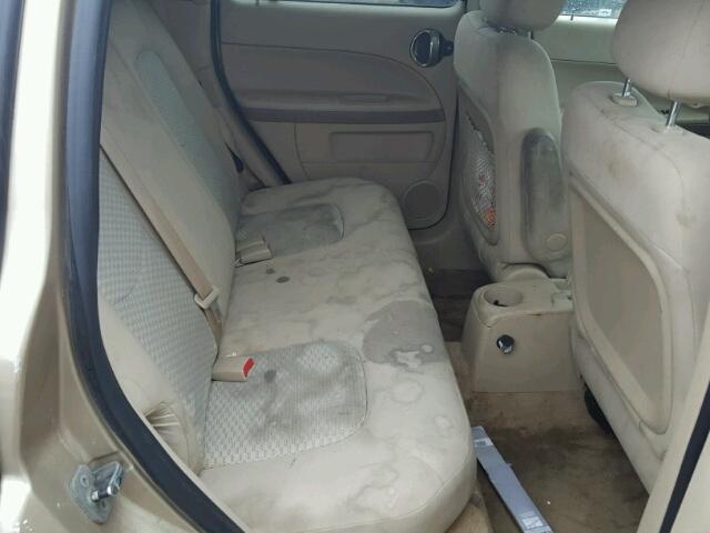 3GNDA13D57S630836 - 2007 CHEVROLET HHR LS BEIGE photo 6