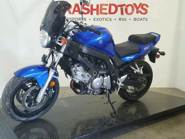 JS1VP53A072100773 - 2007 SUZUKI SV650 BLUE photo 19