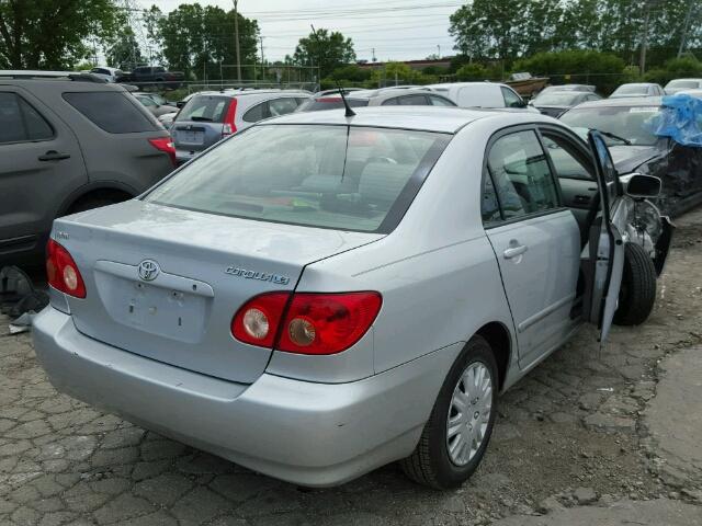 1NXBR30E78Z962940 - 2008 TOYOTA COROLLA CE SILVER photo 4