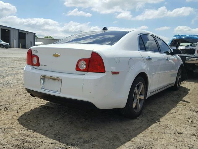 1G1ZC5E04CF175608 - 2012 CHEVROLET MALIBU 1LT 白色 照片 4
