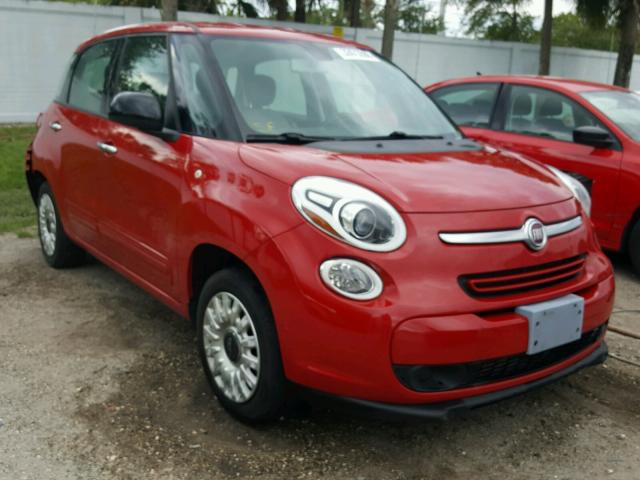 ZFBCFAAH4EZ015824 - 2014 FIAT 500L POP RED photo 1