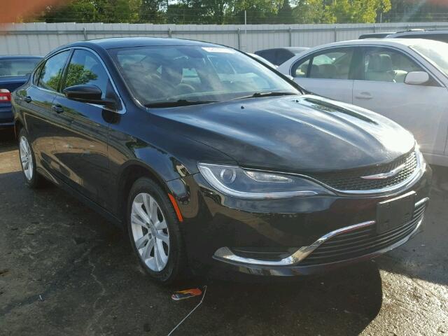 1C3CCCAB3FN705042 - 2015 CHRYSLER 200 LIMITE BLACK photo 1