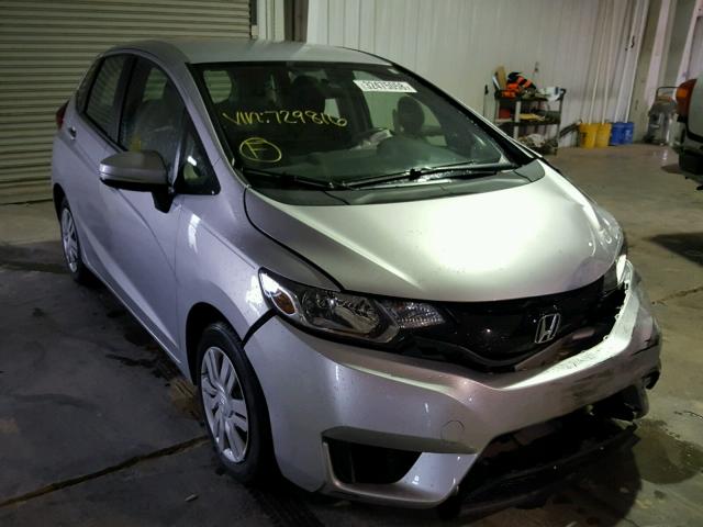 3HGGK5H51FM729816 - 2015 HONDA FIT LX SILVER photo 1