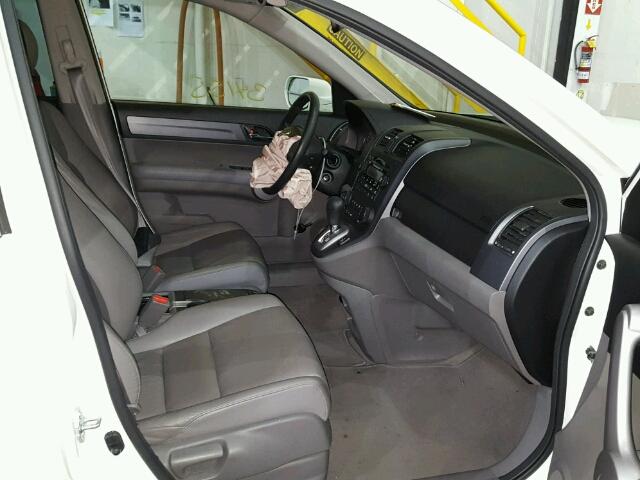 JHLRE38767C065958 - 2007 HONDA CR-V EXL WHITE photo 5