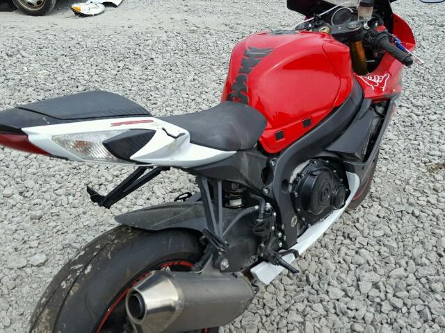 JS1GR7MA5F2100358 - 2015 SUZUKI GSX-R750 RED photo 9