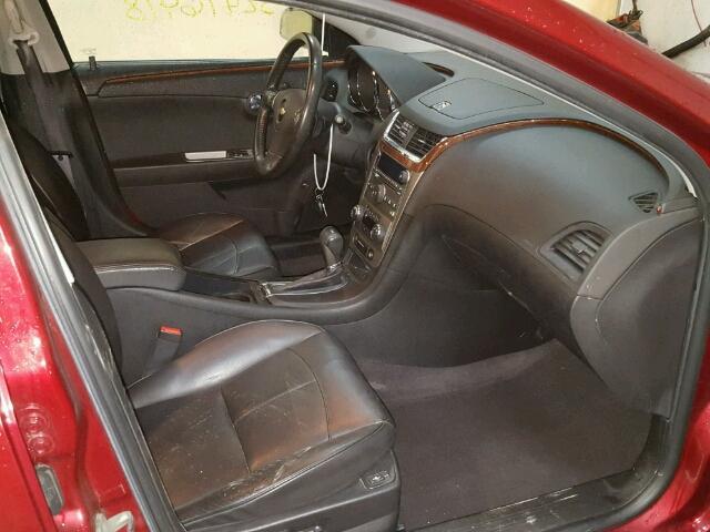 1G1ZE5EB2AF137433 - 2010 CHEVROLET MALIBU LTZ 栗色 照片 5