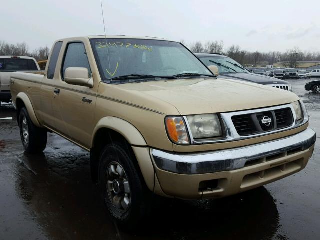 1N6ED26Y3XC310734 - 1999 NISSAN FRONTIER K GOLD photo 1