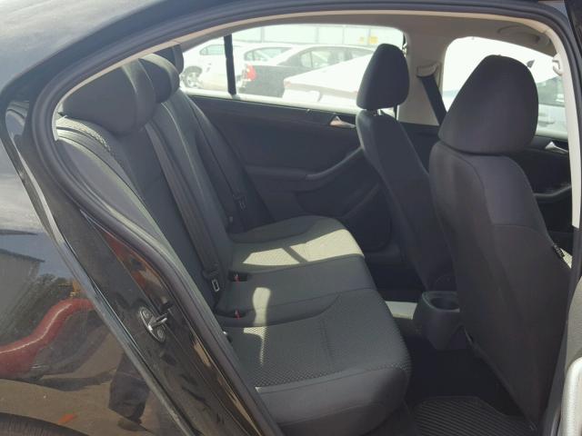 3VW2K7AJ9CM346842 - 2012 VOLKSWAGEN JETTA BASE 黑色 照片 6
