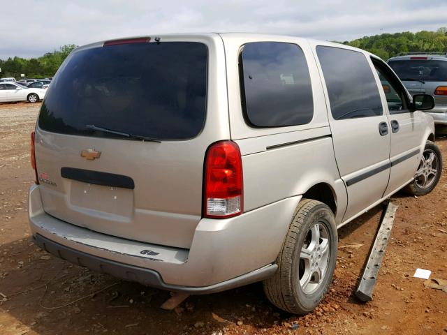 1GNDV23177D142181 - 2007 CHEVROLET UPLANDER L 棕色 照片 4