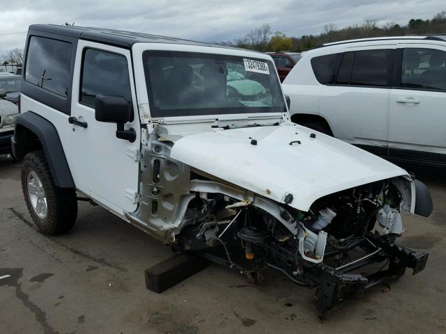 1C4AJWAG2DL702521 - 2013 JEEP WRANGLER S WHITE photo 1