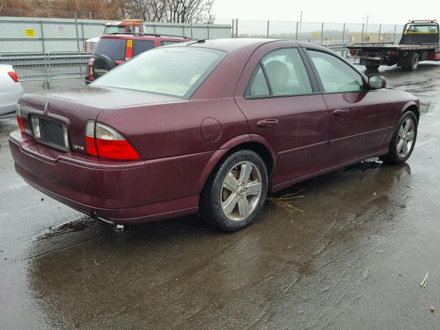 1LNHM87A96Y606097 - 2006 LINCOLN LS 红色 照片 4