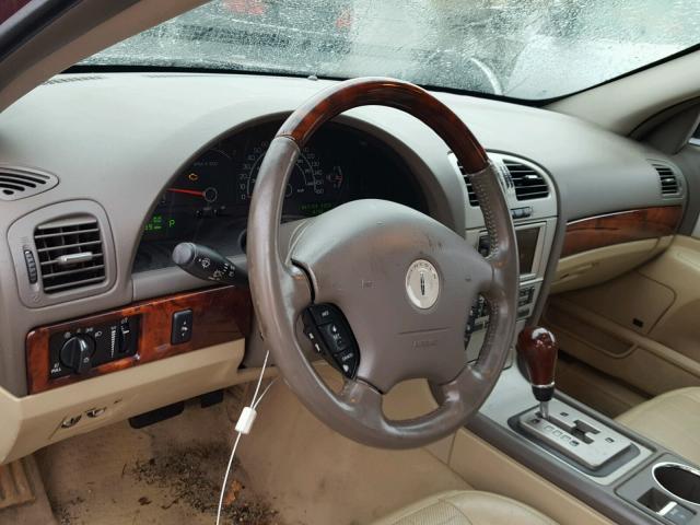 1LNHM87A96Y606097 - 2006 LINCOLN LS 红色 照片 9