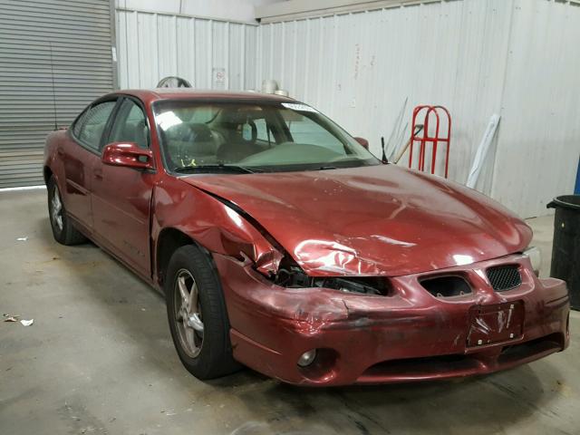 1G2WK52J8YF322096 - 2000 PONTIAC GRAND PRIX MAROON photo 1