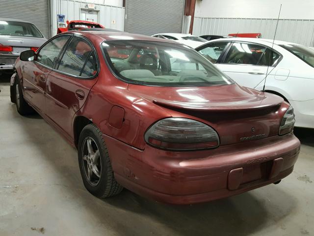 1G2WK52J8YF322096 - 2000 PONTIAC GRAND PRIX MAROON photo 3