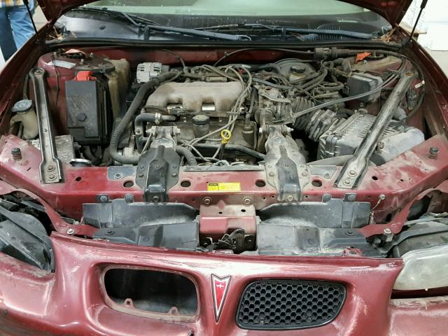 1G2WK52J8YF322096 - 2000 PONTIAC GRAND PRIX MAROON photo 7