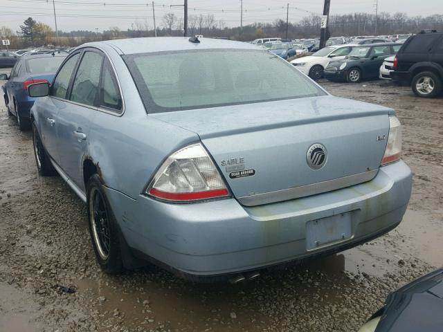 1MEHM43W08G611632 - 2008 MERCURY SABLE PREM BLUE photo 3