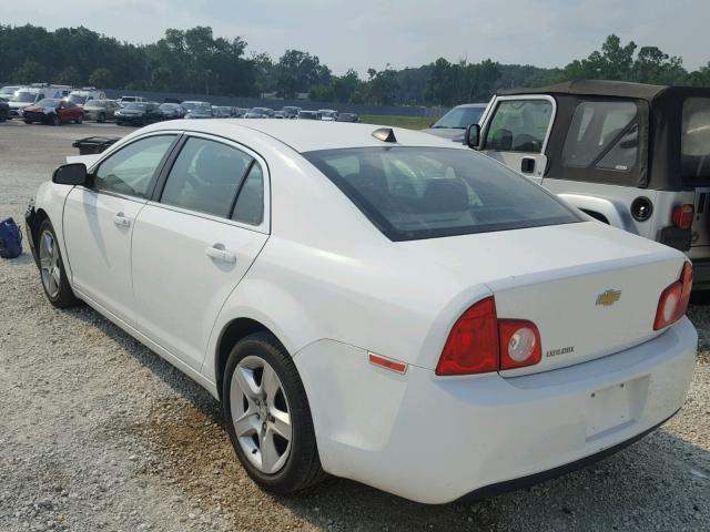 1G1ZA5EU0CF370243 - 2012 CHEVROLET MALIBU LS თეთრი ფოტო 3