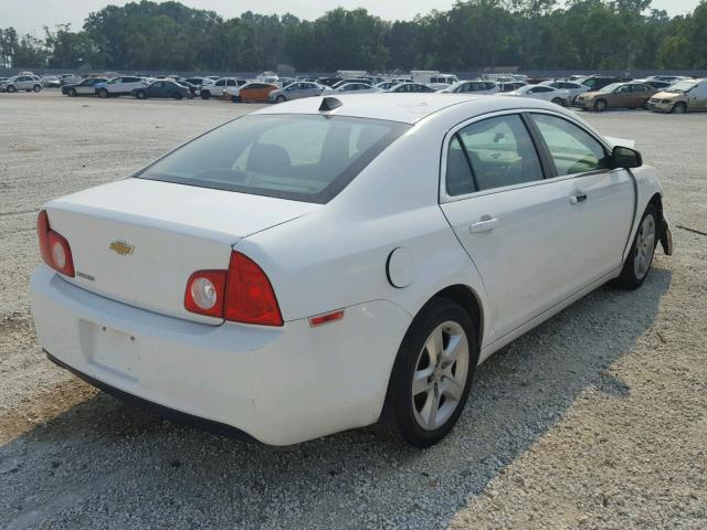 1G1ZA5EU0CF370243 - 2012 CHEVROLET MALIBU LS თეთრი ფოტო 4