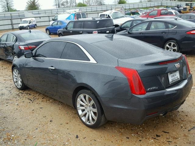 1G6AH1RXXF0140698 - 2015 CADILLAC ATS LUXURY GRAY photo 3