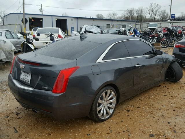 1G6AH1RXXF0140698 - 2015 CADILLAC ATS LUXURY GRAY photo 4