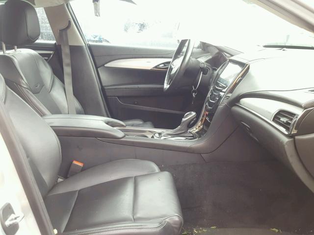 1G6AB5RX3D0156070 - 2013 CADILLAC ATS LUXURY SILVER photo 5