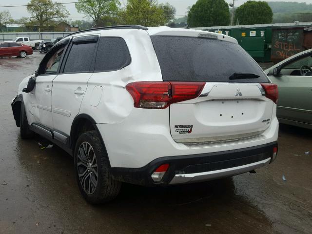 JA4AD3A31GZ061263 - 2016 MITSUBISHI OUTLANDER WHITE photo 3