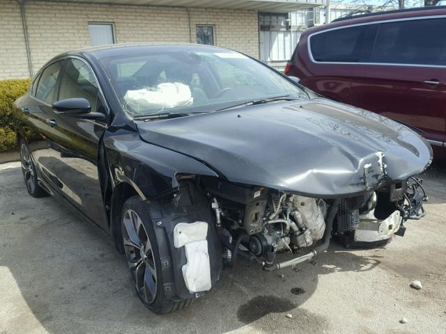 1C3CCCCB3FN558587 - 2015 CHRYSLER 200 C BLACK photo 1